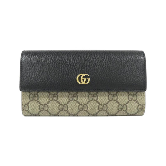 Gucci GG MARMONT GG Supreme Canvas Long Wallet