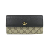 Gucci GG MARMONT GG Supreme Canvas Long Wallet