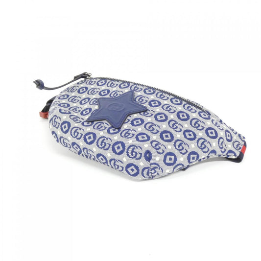 Gucci CHILDRENS Double G Geometric Cotton Waist Bag