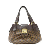 Louis Vuitton Damier Coated Canvas Sistina PM Shoulder Bag