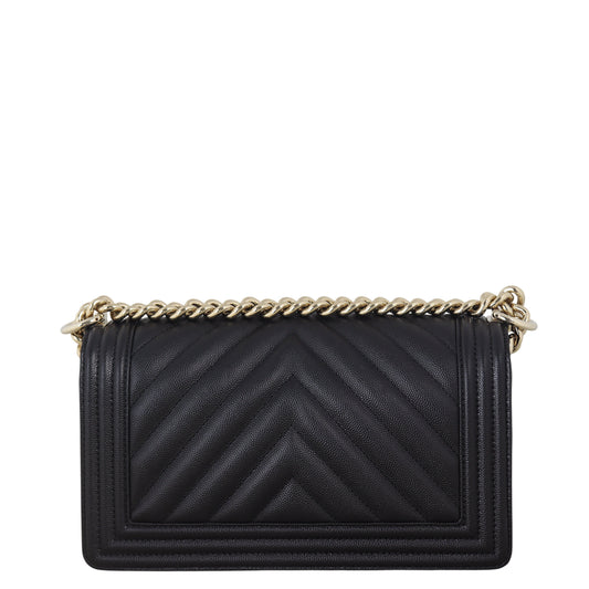 Chanel Boy Old Medium Chevron