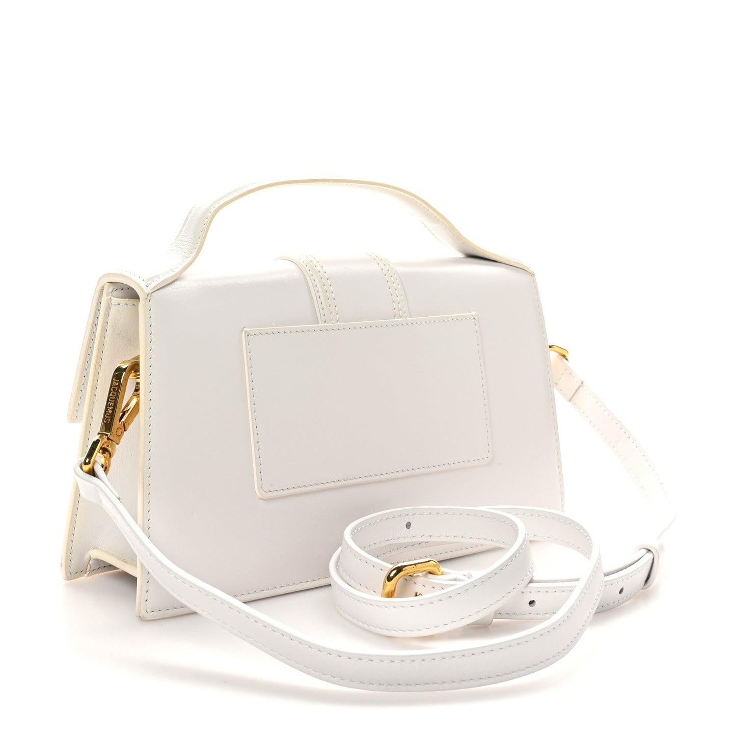 Jacquemus Smooth Calfskin Le Grand Bambino White
