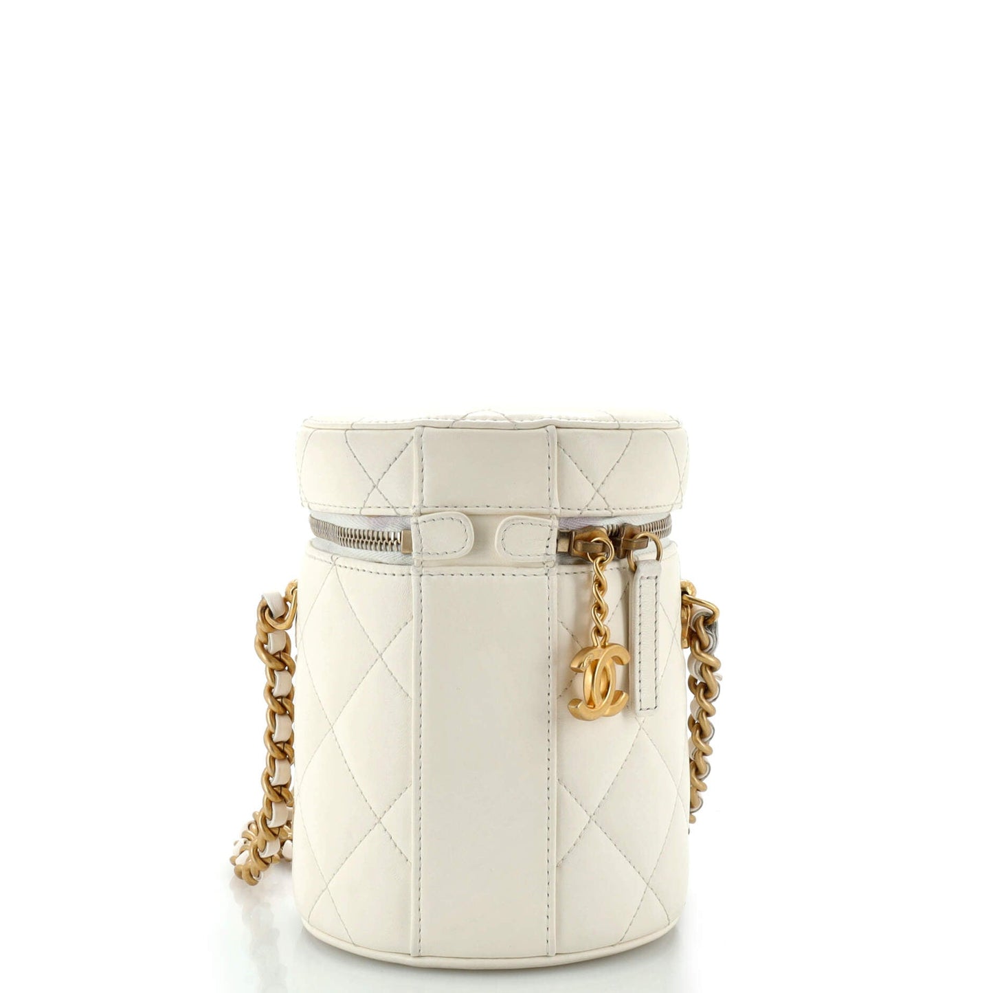 Side Note Vanity Case Quilted Lambskin Small