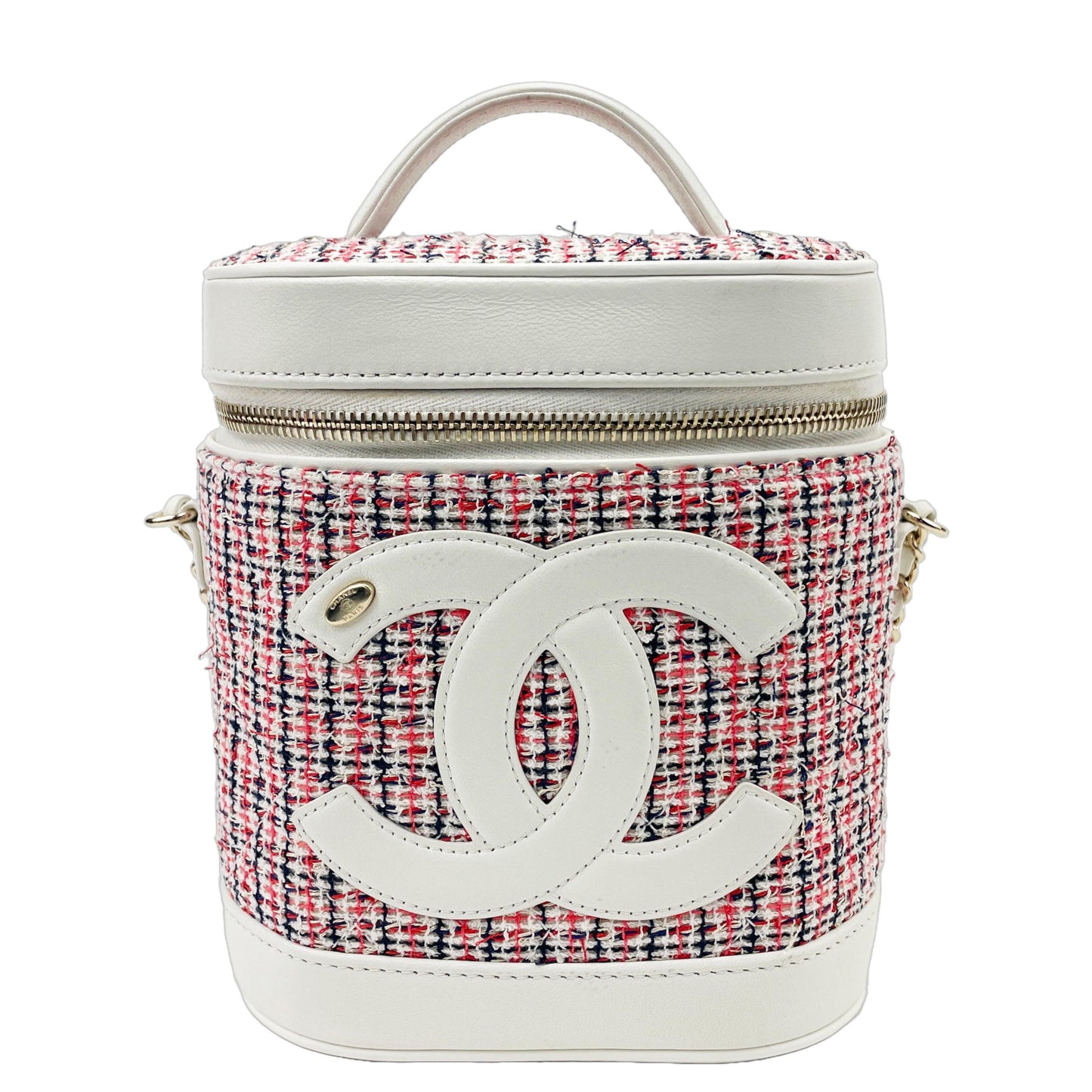 CHANEL Gold CC Mania Vanity Case -OUTLET ITEM FINAL SALE