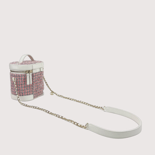 CHANEL Gold CC Mania Vanity Case -OUTLET ITEM FINAL SALE