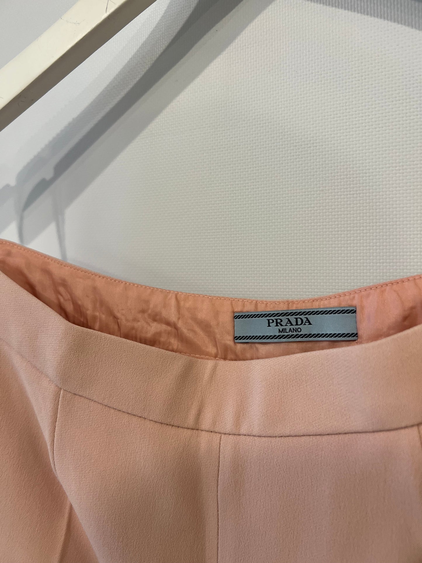 Prada Baby Pink Tailored Tro r Size IT 38 (UK 6)