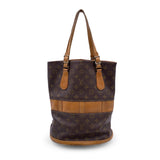 LOUIS VUITTON   French Co. Made In Usa Monogram Large Bucket Bag