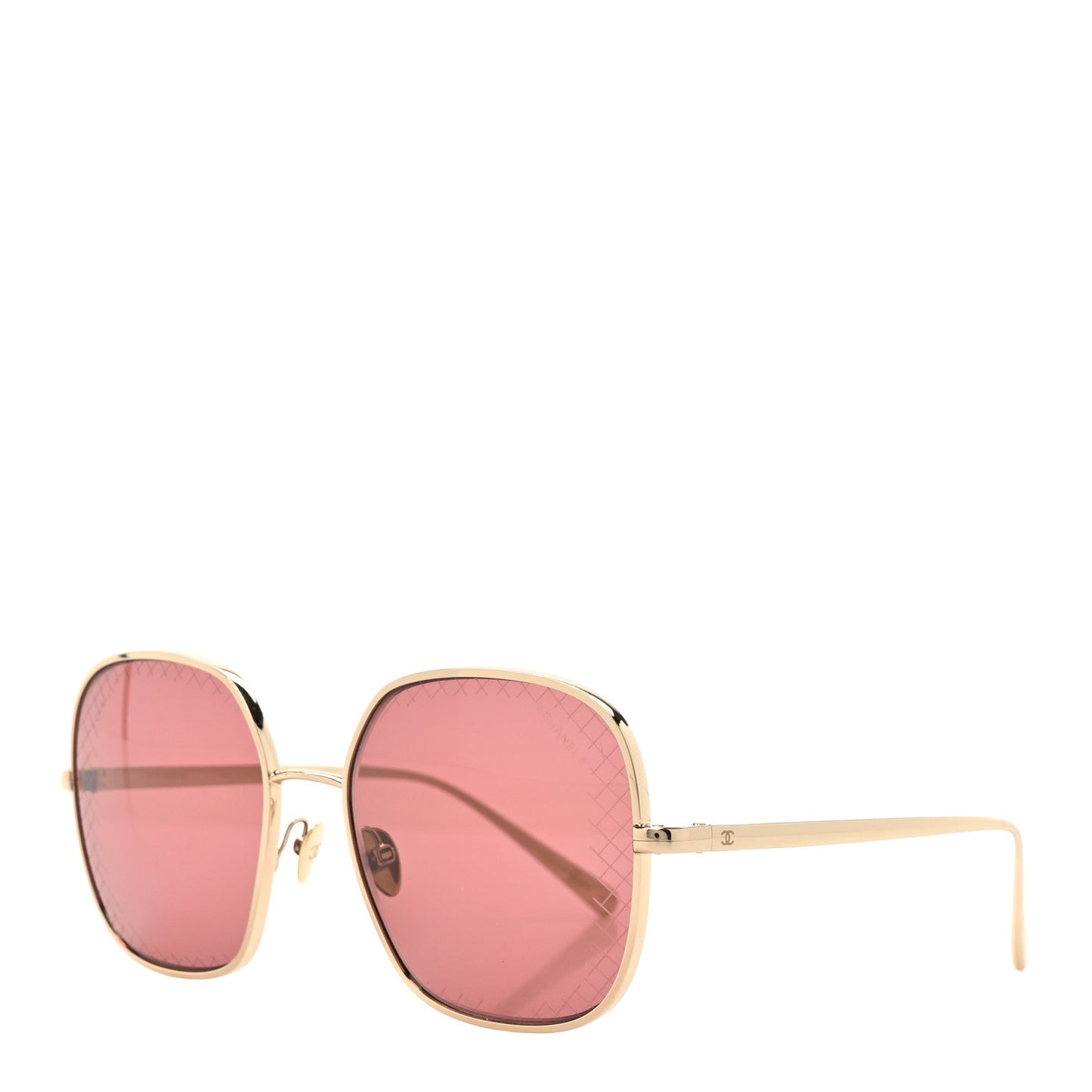 Amelia Square Sunglasses 4252 Gold