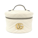 Gucci GG MARMONT Quilted Chevron Leather Backpack