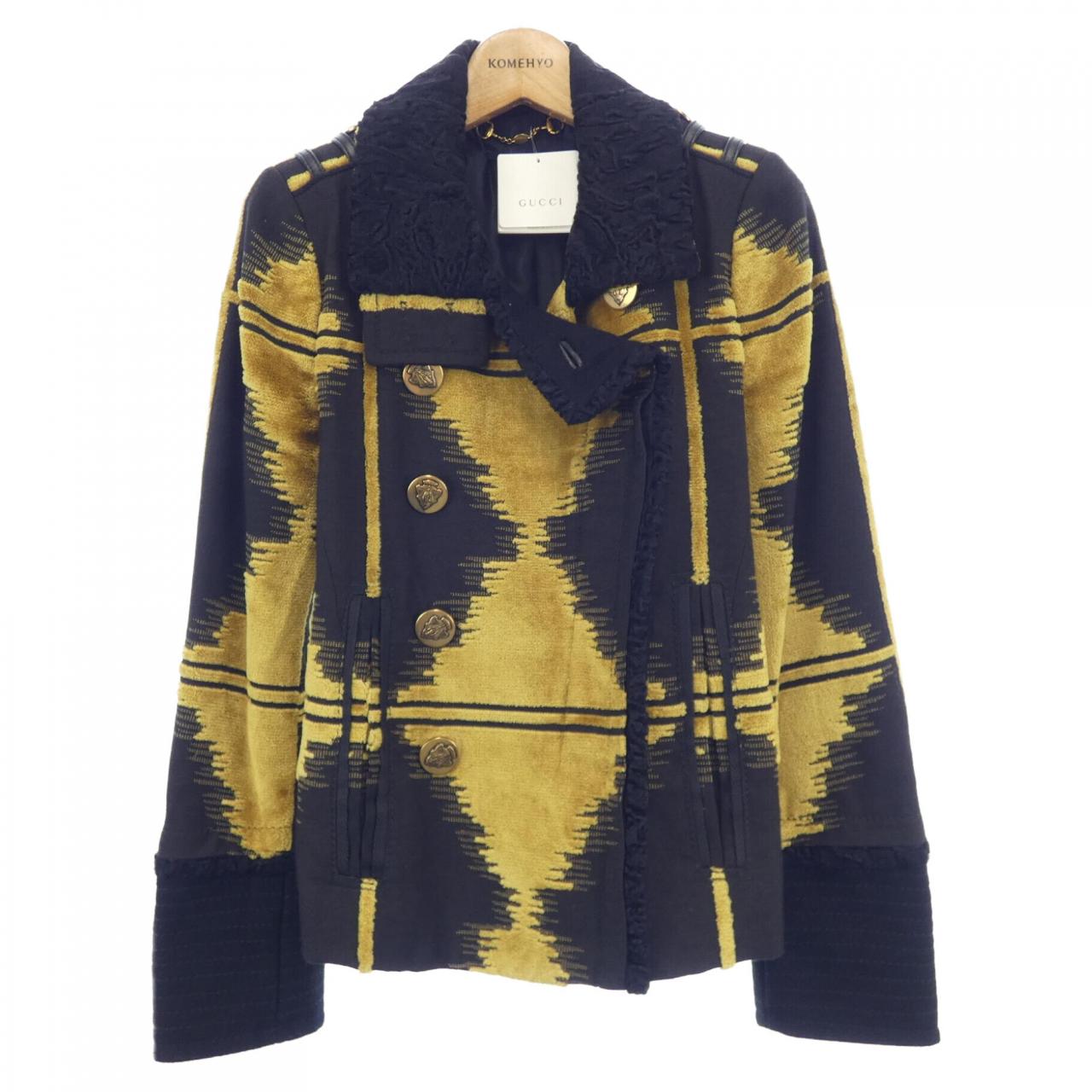 Gucci 209172 ZS842 Astrakhan Fur Jacket