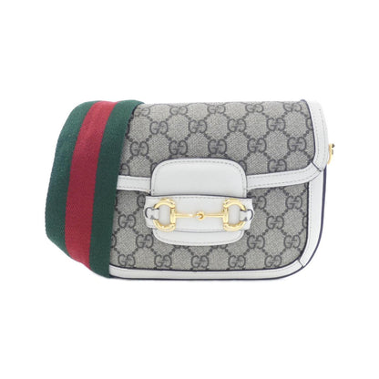 Gucci Horsebit 1955 GG Supreme Canvas Shoulder Bag