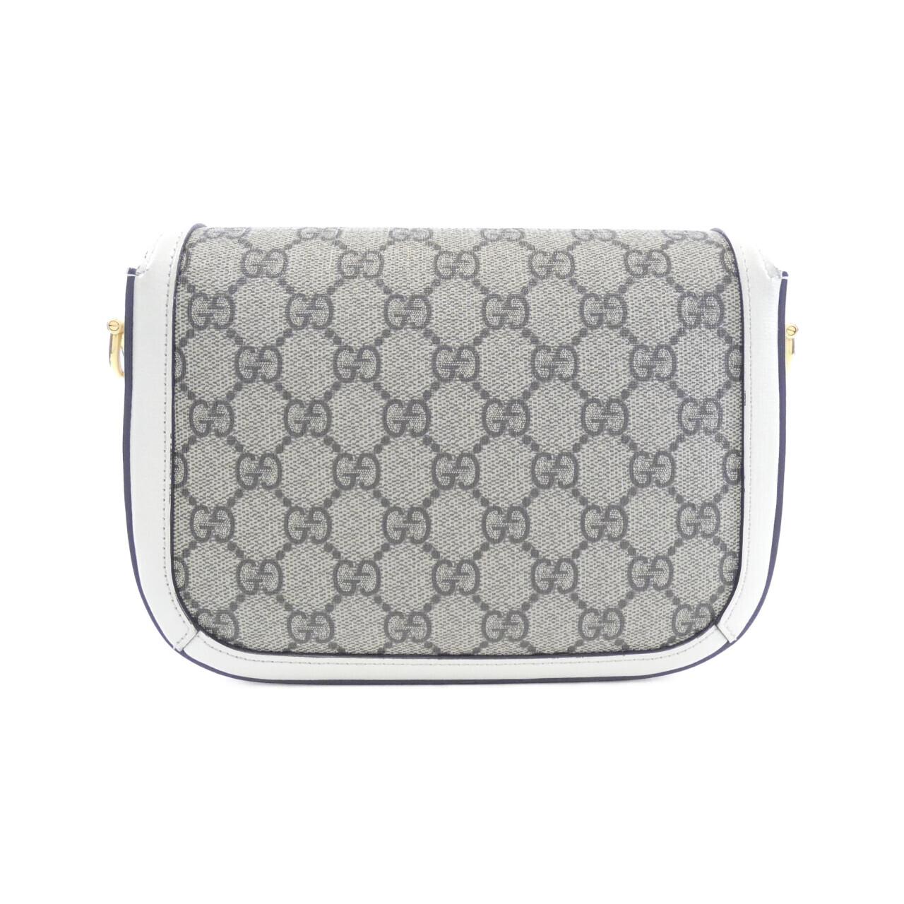 Gucci Horsebit 1955 GG Supreme Canvas Shoulder Bag