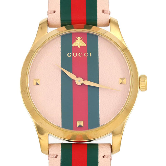 Gucci G-Timeless Gold Plated Quartz