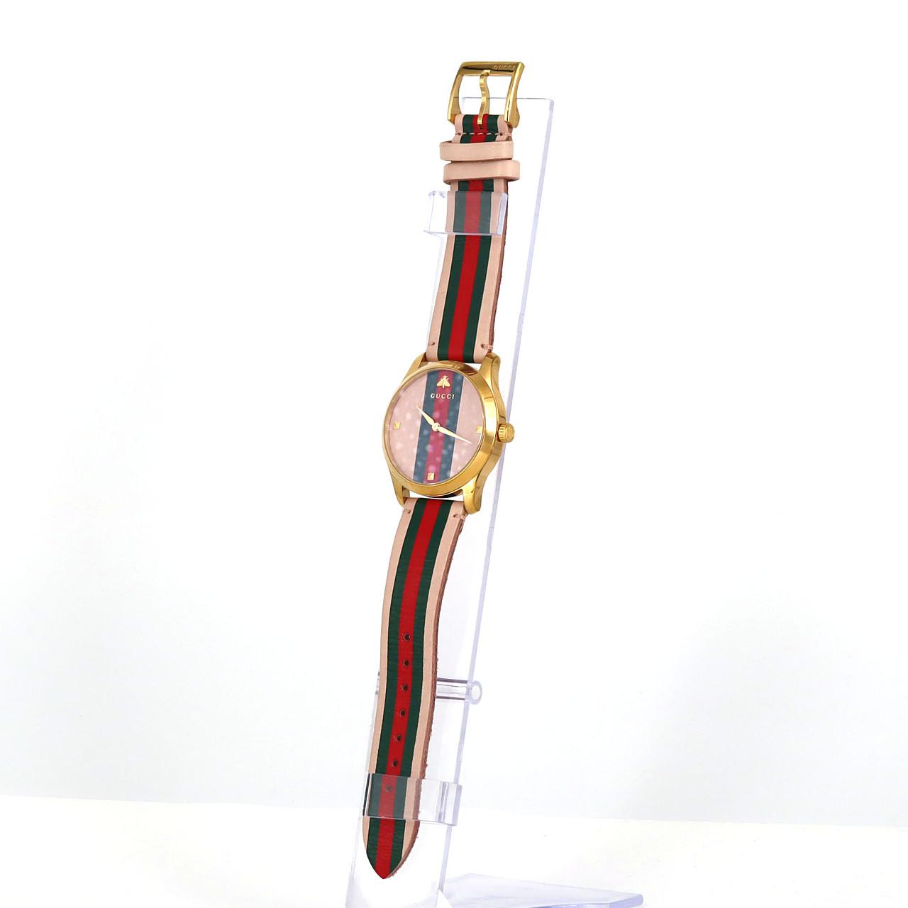 Gucci G-Timeless Gold Plated Quartz