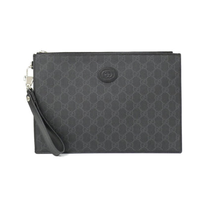 Gucci INTERLOCKING G GG Supreme Canvas Shoulder Bag