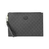 Gucci INTERLOCKING G GG Supreme Canvas Shoulder Bag
