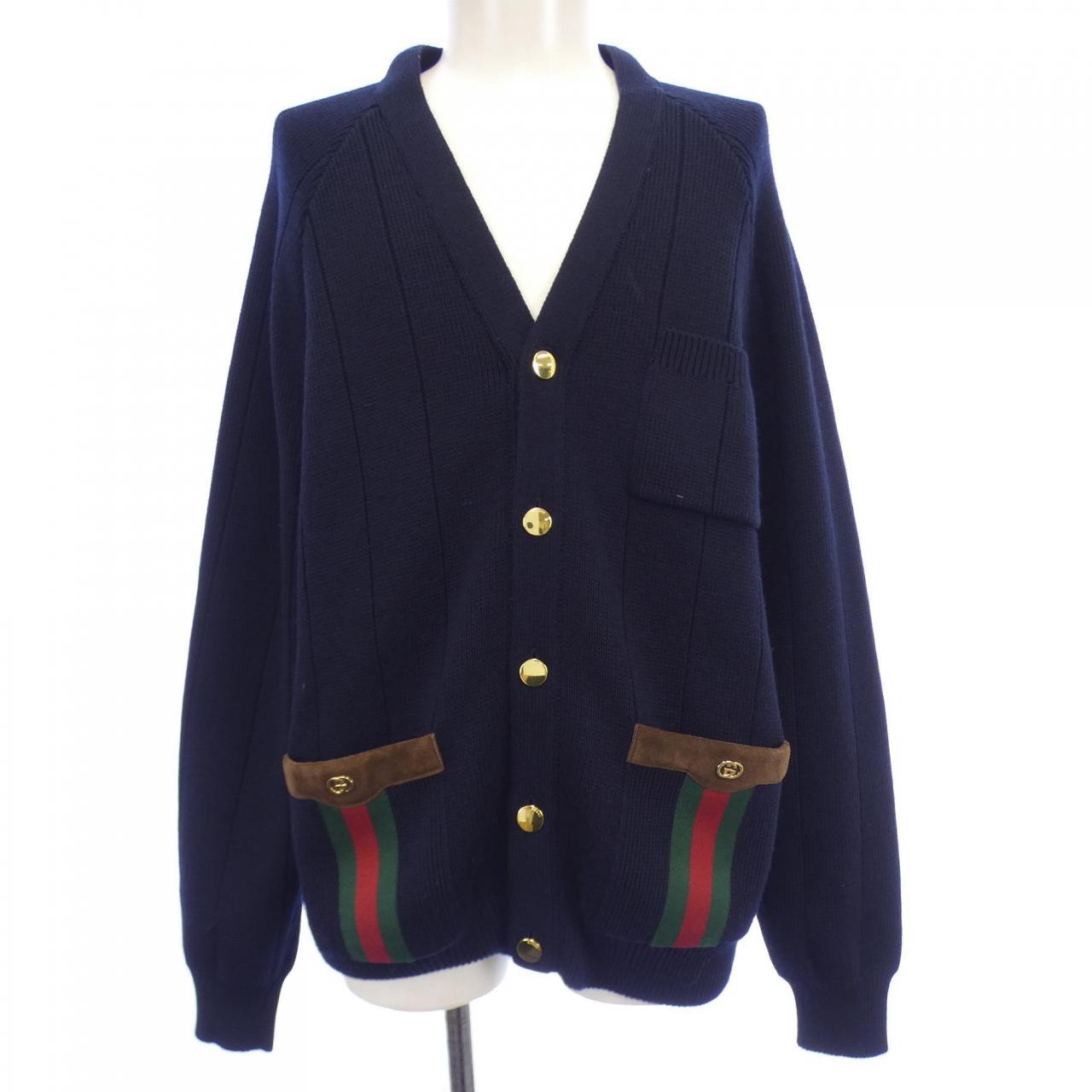 Gucci 626349 XKBFJ Wool Cardigan
