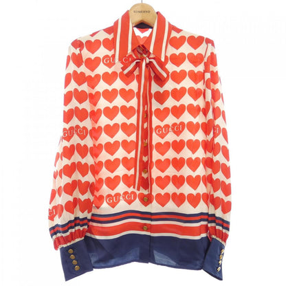 Gucci 686549 ZAIV6 Silk Shirt