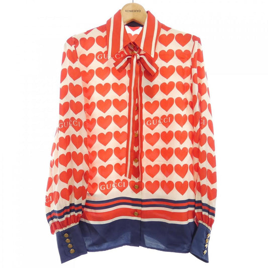 Gucci 686549 ZAIV6 Silk Shirt