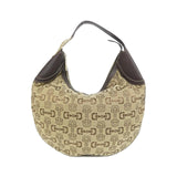 Gucci GG Canvas Leather Shoulder Bag