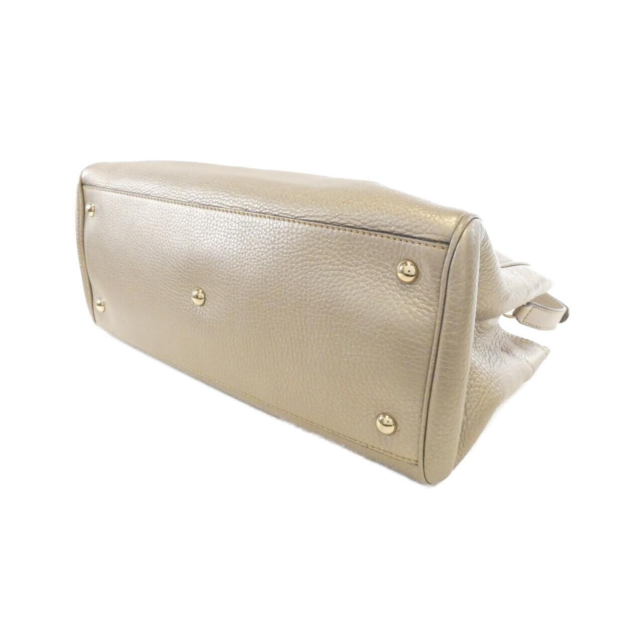 Gucci Metallic Leather Shoulder Bag