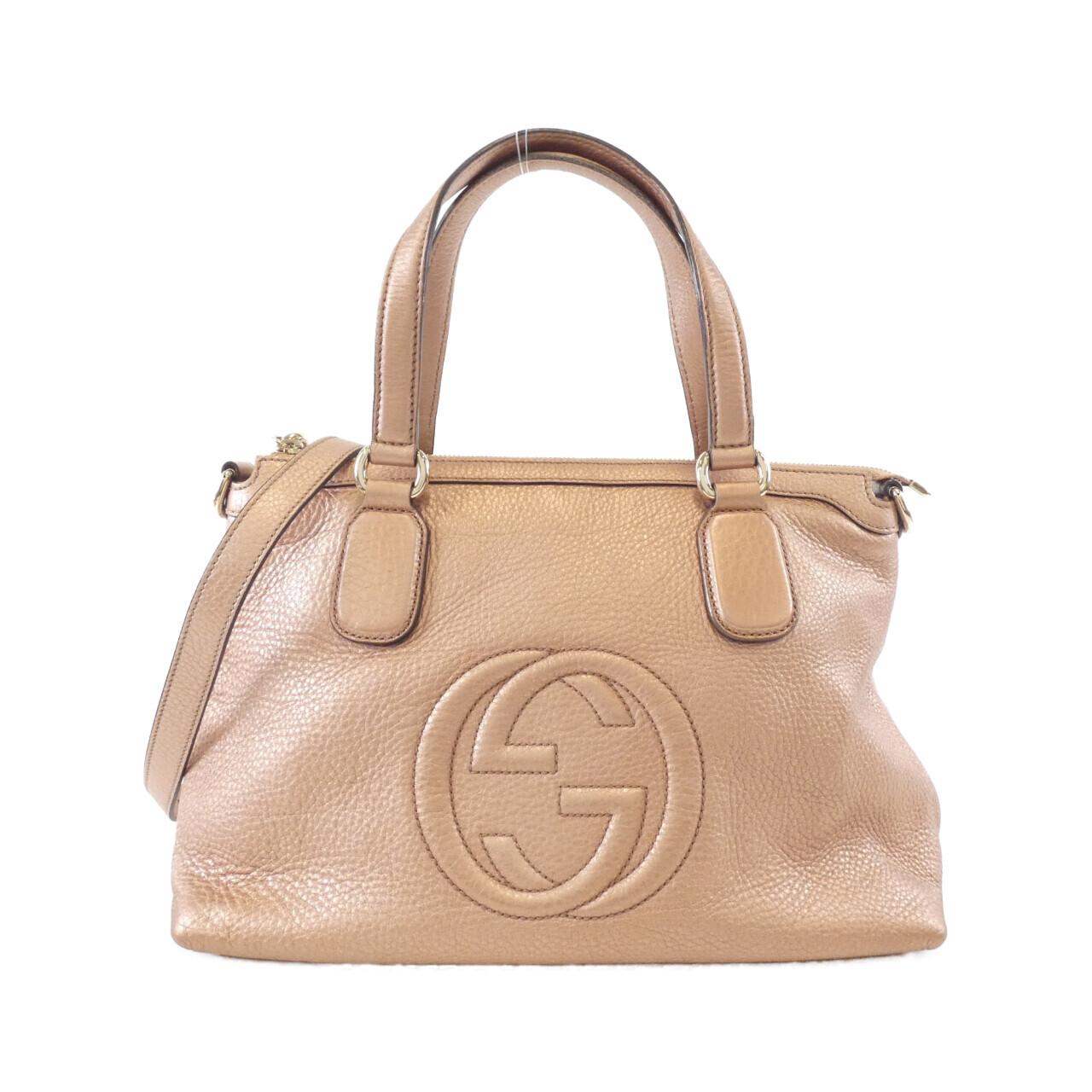 Gucci Metallic Leather Bag