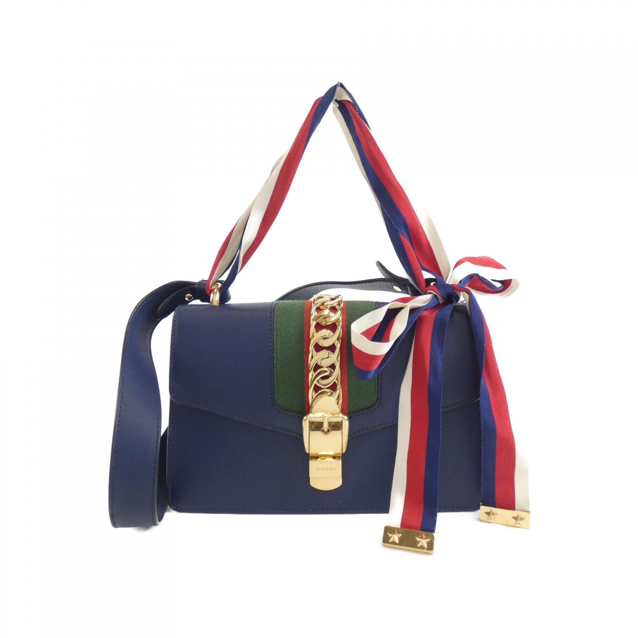 Gucci SYLVIE Leather Shoulder Bag