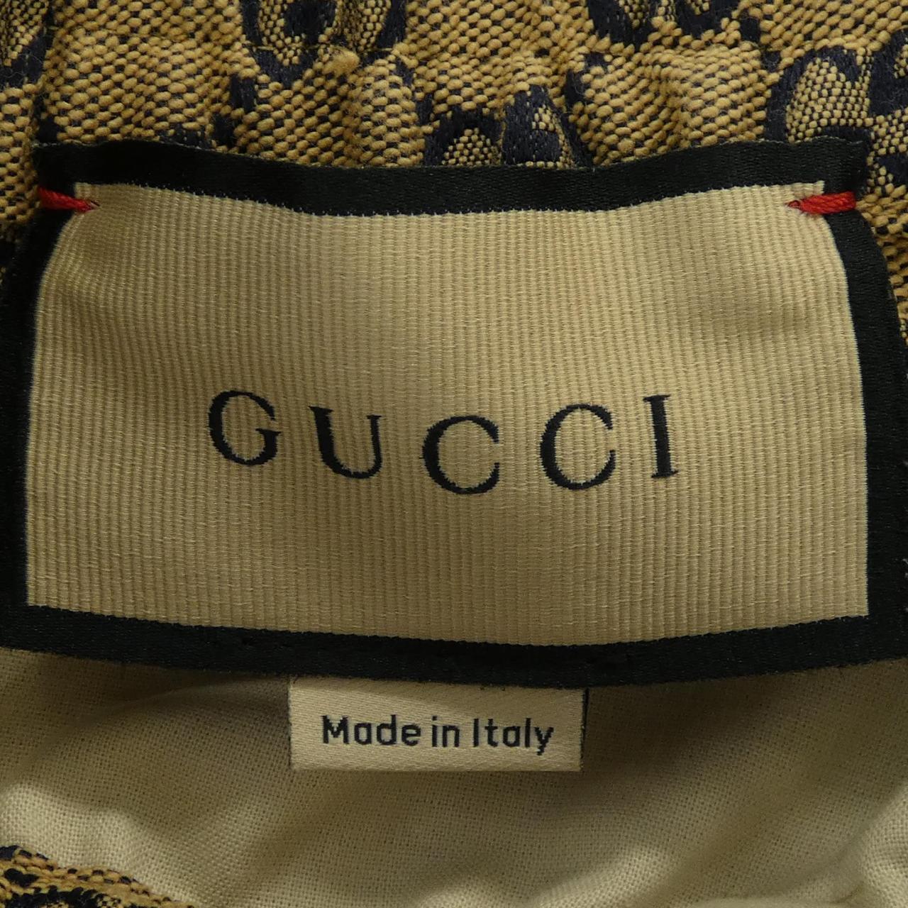 Gucci GG Canvas Leather Interlocking G Pants