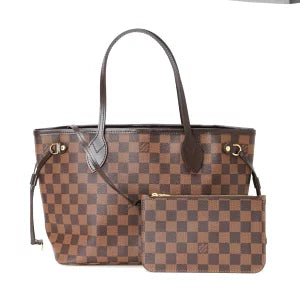 Louis Vuitton Damier Ebene Neverfull PM Tote Bag