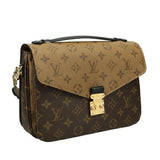 Louis Vuitton Reverse Monogram Pochette Metis MM Shoulder Bag