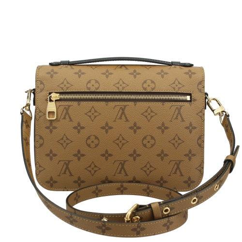 Louis Vuitton Reverse Monogram Pochette Metis MM Shoulder Bag