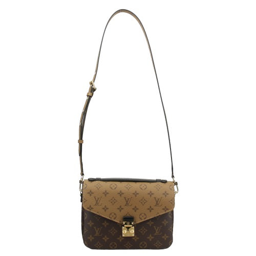 Louis Vuitton Monogram Pochette Metis MM Shoulder Bag
