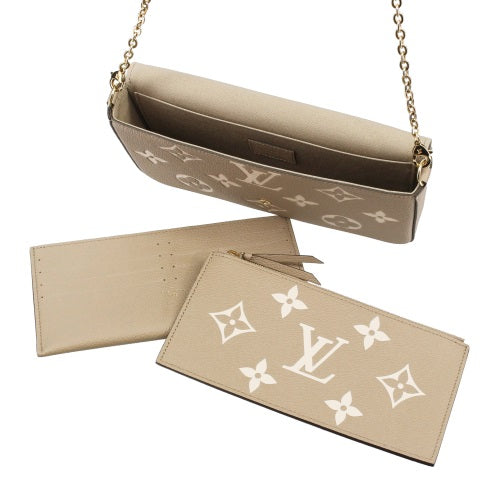 Louis Vuitton Pochette Monogram Empreinte Leather Shoulder Bag