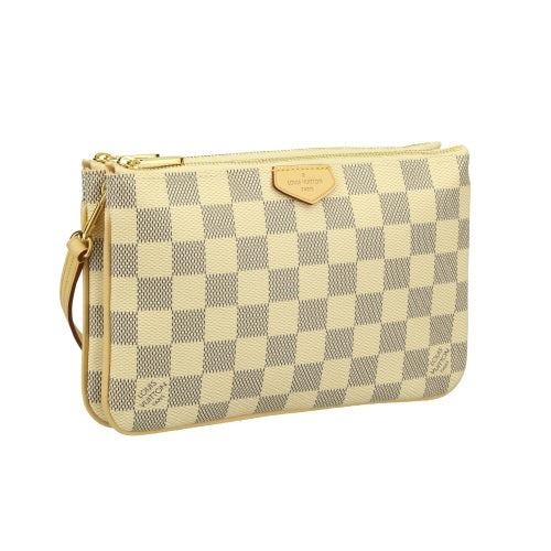 Louis Vuitton Shoulder Bag Pochette Double Zip