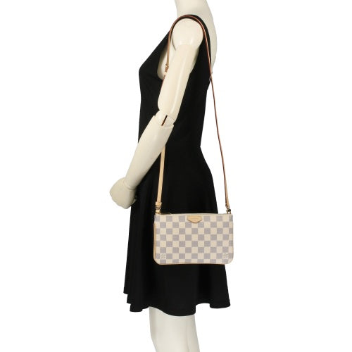 Louis Vuitton Shoulder Bag Pochette Double Zip