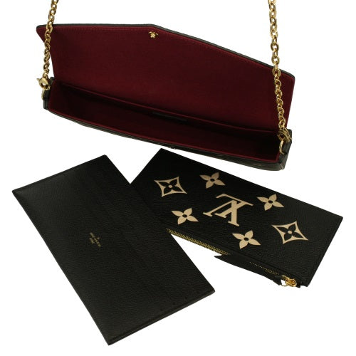 Louis Vuitton Monogram Empreinte Leather Pochette Shoulder Bag