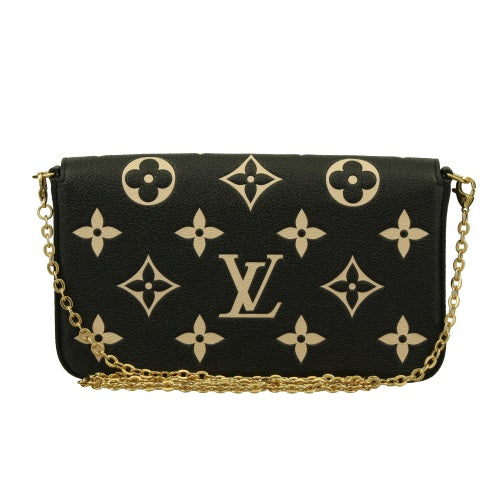 Louis Vuitton Monogram Empreinte Leather Pochette Shoulder Bag