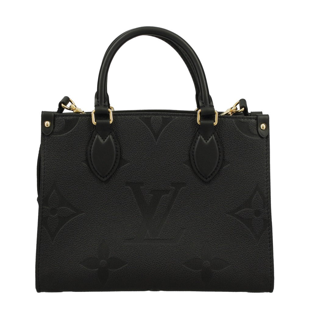 Louis Vuitton On The Go PM Monogram Amplant Handbag