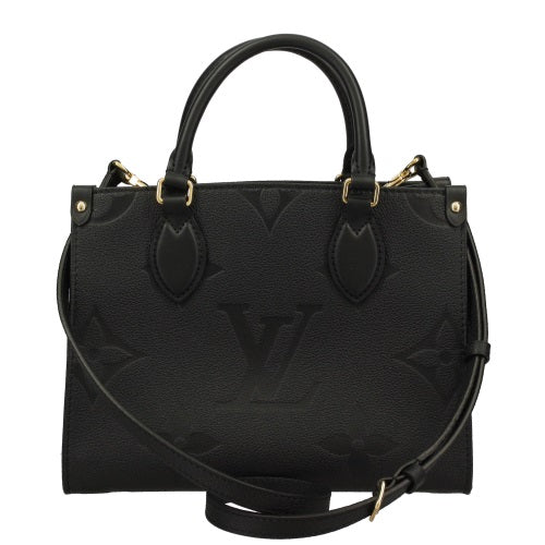 Louis Vuitton On The Go PM Monogram Amplant Handbag
