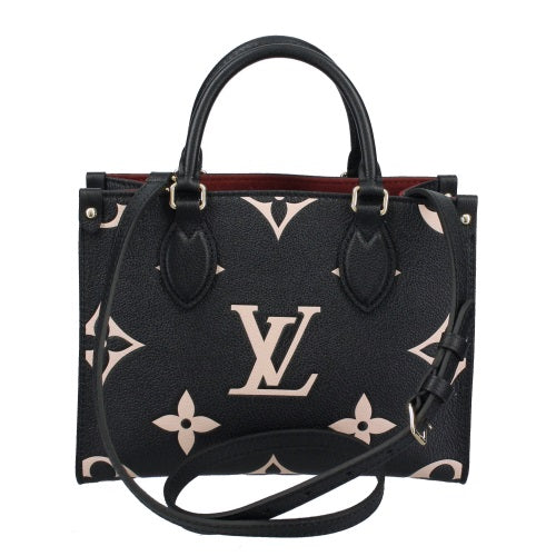 Louis Vuitton Handbag Amplant On The Go PM Black