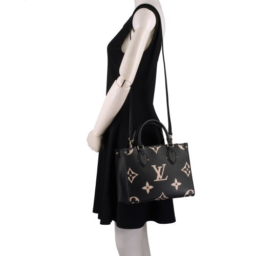 Louis Vuitton Handbag Amplant On The Go PM Black