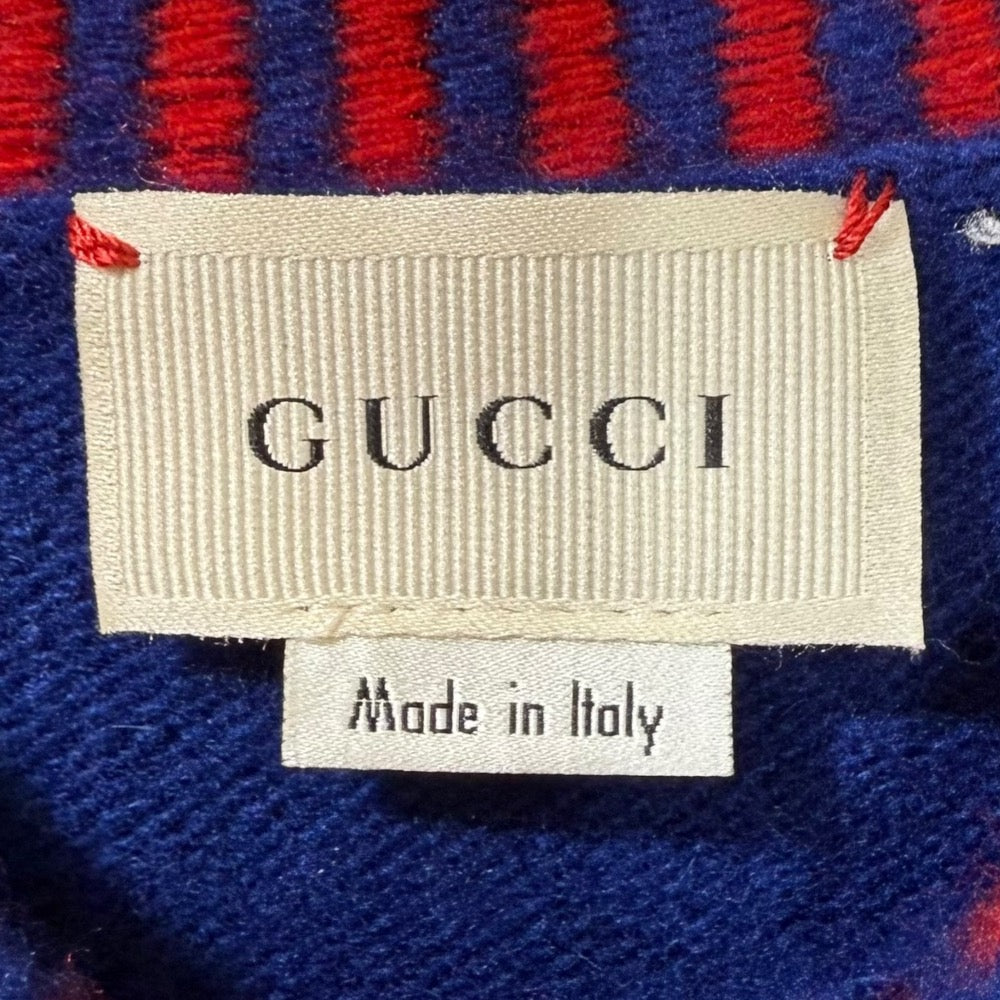 Gucci Heart Cashmere Blend Knit Cardigan