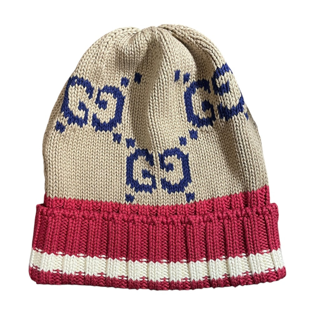 Gucci GG Pattern Knit Cap