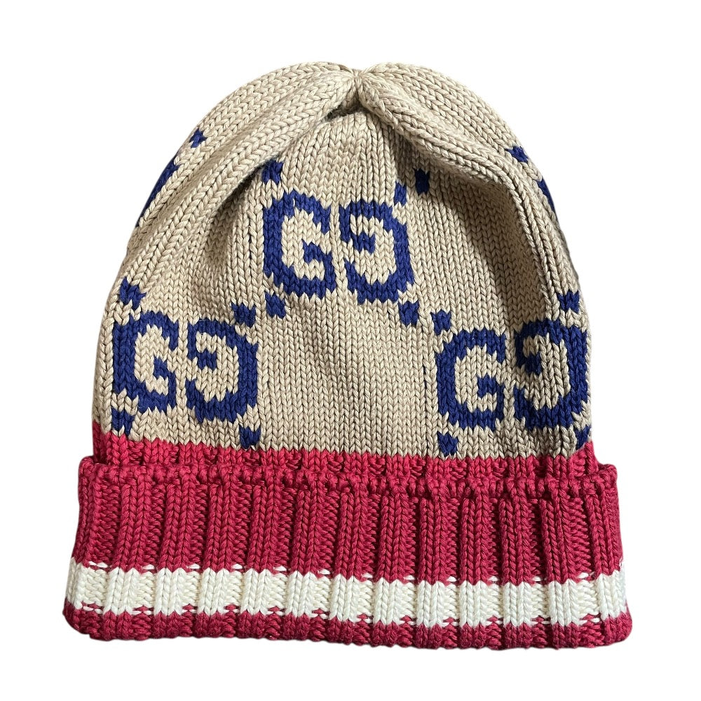 Gucci GG Pattern Knit Cap