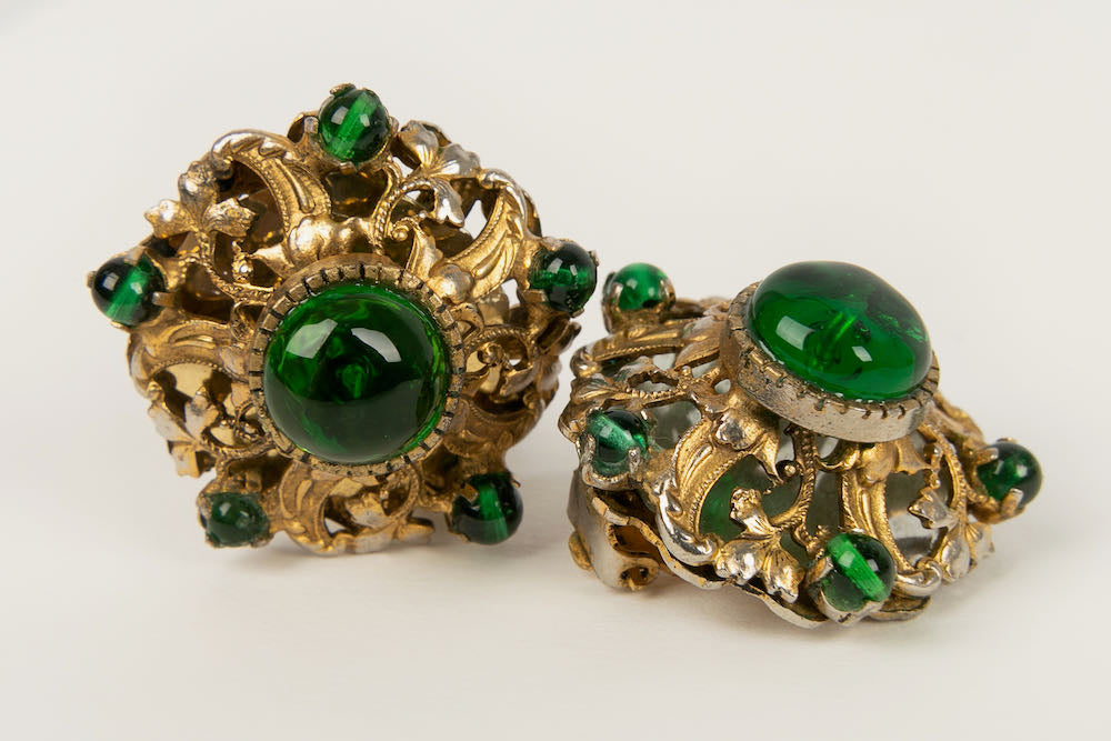 Boucles d'oreilles Chanel époque Coco