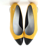 Women's Cap Toe Pumps Patent