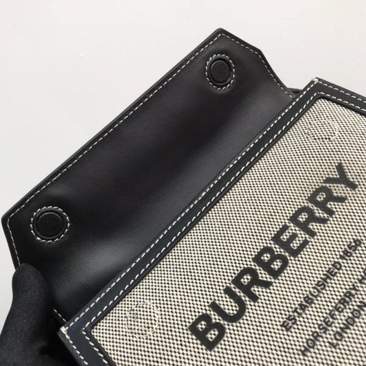 B-Berry - BB  Mini Horseferry Print Title Bag With Pocket Detail Black For Women, Bags 7.5in/19Amelia80428521