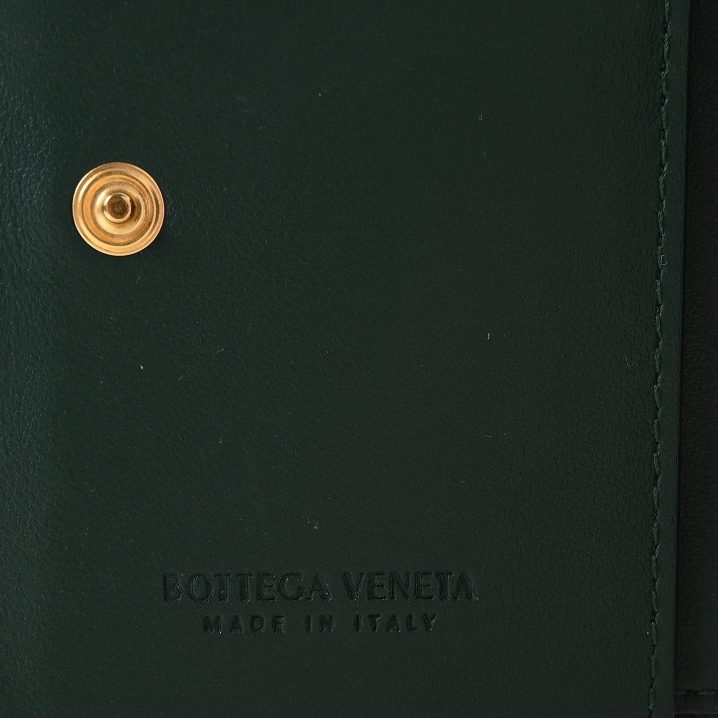 Bottega Veneta Nappa Maxi Intrecciato Bifold Zip Wallet Raintree