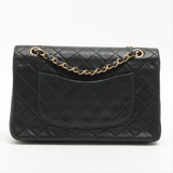 Chanel Black Leather Timeless shoulder bag