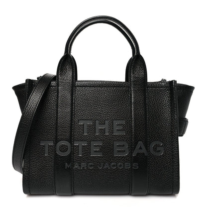 Marc Jacobs Grained Calfskin Small The Tote Bag Black